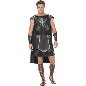 Duistere gladiator kostuum voor mannen - Verkleedkleding