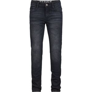 Retour jeans Sivar Jongens Jeans - black denim - Maat 152