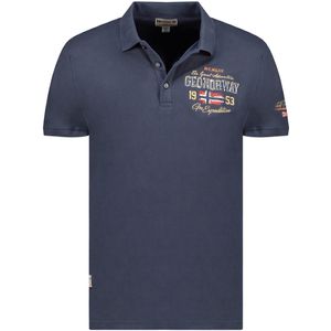 Geographical Norway Heren Expedition Polo Kapuccino Blauw - XL