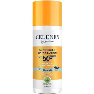 Celenes - Organische Zonnespray - SPF50 - Voor Kinderen - 150ml