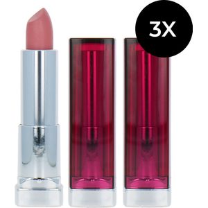 Maybelline - Color Sensational - Lippenstiften - Set van 3