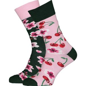 Many Mornings sokken Cherry Blossom - Unisex - Maat: 35-38