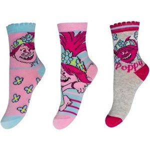 Trolls - sokken Trolls - 3 paar - maat 31/34