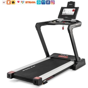 Sole Fitness F85 (2023) - Loopband met touchscreen - Inklapbaar - Incline & Decline - Veel connectiemogelijkheden zoals Zwift, Strava of Kinomap - Uitstekende Sole-garantie