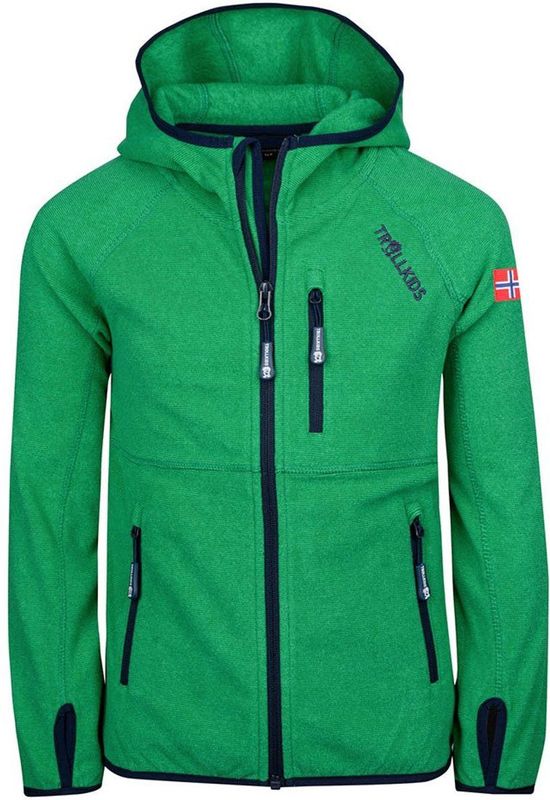 Trollkids Sandefjord Jas Groen 92 cm Jongens,Meisjes
