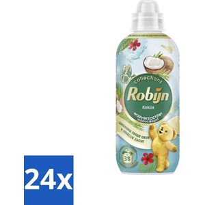 Robijn – Wasverzachter – Kokos Sensation – 765 ml - Voordeelverpakking - 24 stuks