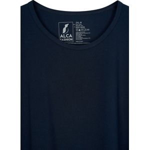 Alca ronde hals T-Shirt Ronde Hals Usa donkerblauw 7XL | Grote maten |Buikmaat 161 -166 cm buikomvang | XXXXXXXL