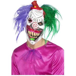 Crazy color killer clown masker