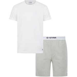 Tee en Short Pyjama Set - Meerkleurig - Heren
