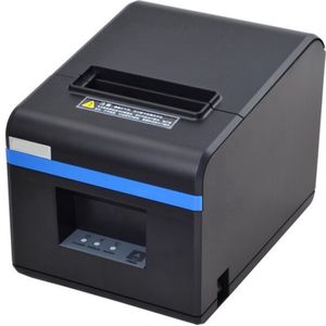 Happyment Bonprinter - 80mm - Bluetoothprinter - Kassabonprinter - Thermische Printer - Labelprinters - Pos Printer Draadloos - Zwart
