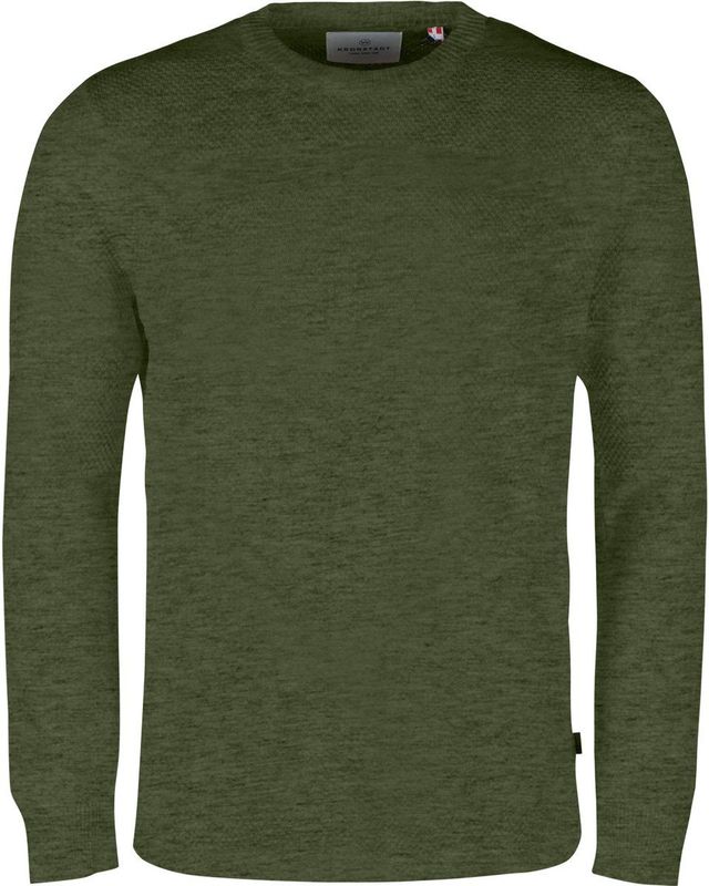 Kronstadt Trui 'Hannes'  olijfgroen