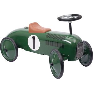 Goki Retro Loopauto Groen