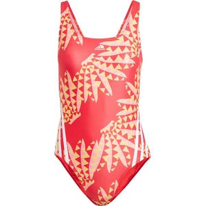 adidas Sportswear FARM Rio 3-Stripes CLX Swimsuit - Dames - Roze- 40