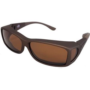 Cocoons overzetzonnebril Wide Line ML zand/amber