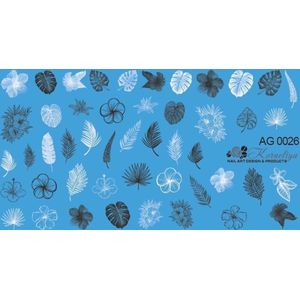 Korneliya Airbrush Waterdecal  AG 0026
