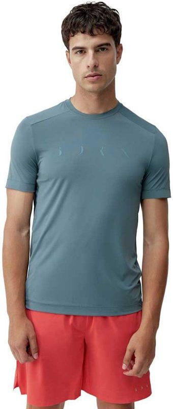 Born Living Yoga Volta T-shirt Met Korte Mouwen Blauw S Man