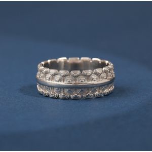 Unieke ring in sterling 925 Zilver