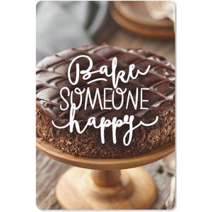 Quote - Taart - Chocolade