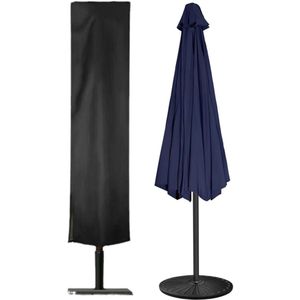 Parasolhoezen - 190×50×30cm - Parasolhoes - Beschermhoes parasol - Outdoor Cover - Staande Parasol - Hoes Parasol - Beschermhoes - Waterdichte Parasolhoes - Waterbestendig & Anti-UV - Zwart - Weersbestendige Parasolhoes