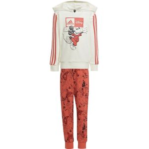 adidas Sportswear adidas x Disney Mickey Mouse Hoodie and Jogger Set - Kinderen - Wit- 110