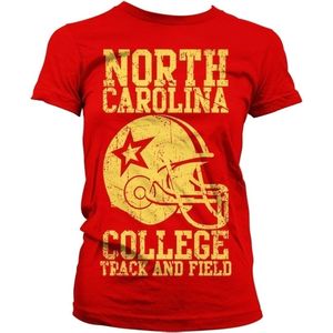 Hybris North Carolina College Girly T-Shirt Damen Red-S