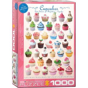 Eurographics Puzzel Cupcakes - 1000 stukjes