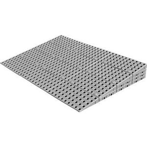 Drempelhulp 4 Laags buiten 7,4 tot 9,0 cm (H) x 100 cm (B)