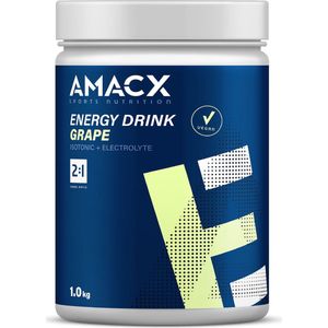 Amacx Energy Drink - Isotonic - Isotone - Isostar - Grape - 1000g - 32 servings