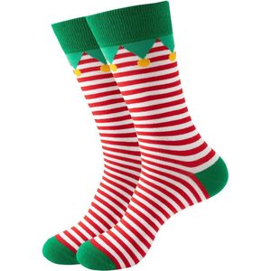 Kerstsokken Kerstelf - 36/40