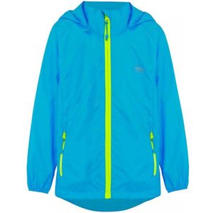 Mac in a Sac - Origin 2 - Regenjas - Neon Blauw - Kinderen