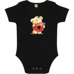 Baby romper Albania | Albanie | Albanese adelaar | baby Albania | 3 -6 maanden