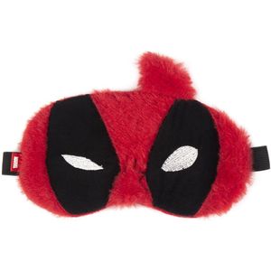Deadpool slaapmasker rood - Marvel - pluche - official merchandise