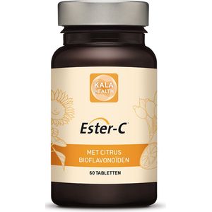 Ester-C 1000mg - 60 Gebufferde Vitamine C Tabletten - Verbeterde opname van Vitamine C - Kala Health