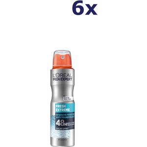 L'Oréal Men Expert - Deodorant - Fresh Extreme - 6x 48H Non-Stop