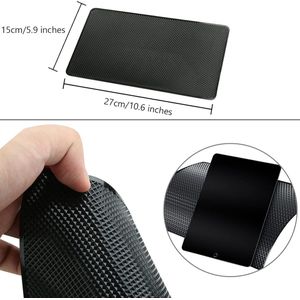 2 stuks antislipmat, antislipmat voor autodashboard, antislippads, siliconen fixeerkussen, wordt gebruikt voor autodecoraties, brillen, mobiele telefoons