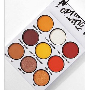 BH Cosmetics 9 Color Oogschaduw Palette - Optimistic AF
