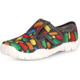 Ladeheid - LA-RW-Borys - Pantoffels - Marineblauwe Blokken - Unisex