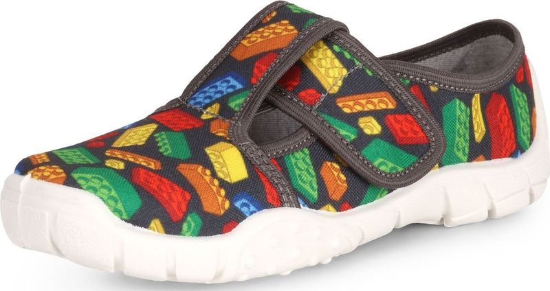 Ladeheid - LA-RW-Borys - Pantoffels - Marineblauwe Blokken - Unisex