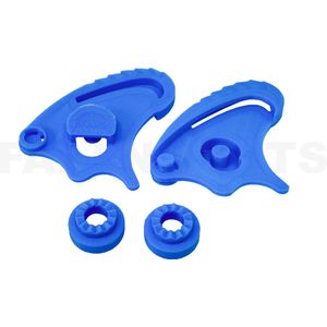 Roof Boxer Helm Oortjes Set Blauw