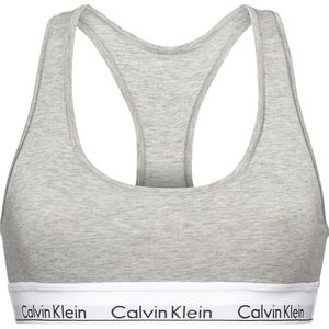 Calvin Klein Modern Cotton Top Dames - Grijs - Maat XS