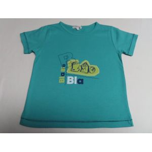 T shirt - Korte mouwen - Jongens - Groen - Blikjes - 4 jaar 104