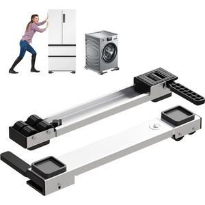 Solacis Wasmachine verhoger - Wasmachine kast - Wasmachine ombouw - Tussenstuk wasmachine droger - Wasmachineverhoger - Must have voor uw wasmachine!