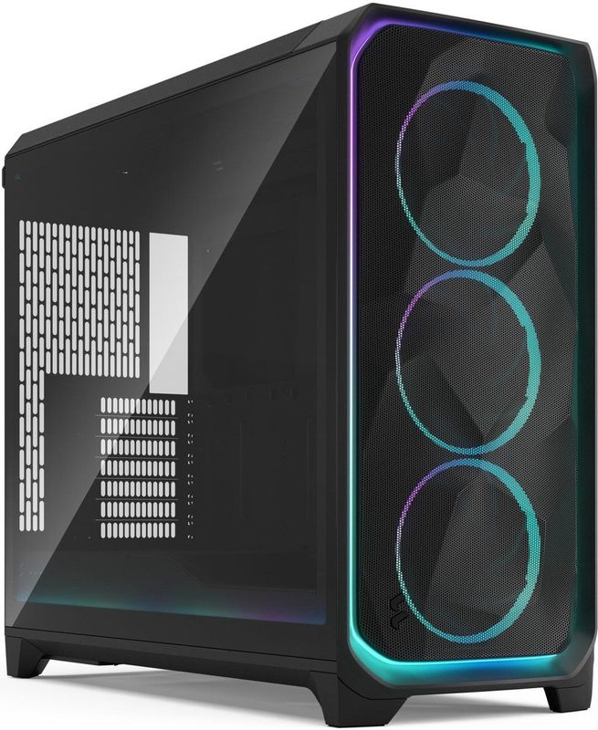 Fractal Design - Meshify 3 XL Ambience Pro RGB - PC Behuizing - Zwart - Lichtgetint