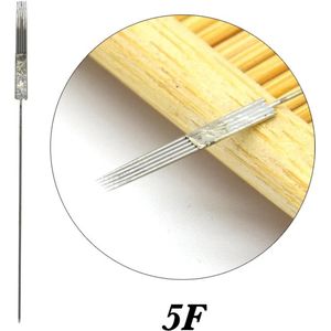 BenjaBeauty Professionele Permanente make-up tatoeage pen naalden|Tattoo naalden|tattoo machine naalden|5F naalden|10 stuks|