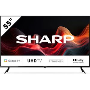 Sharp 55GL4060 - 55 inch - 4K UHD LED TV met Google TV
