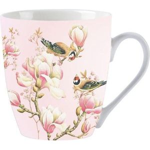 Mok JBS magnolia en vogels