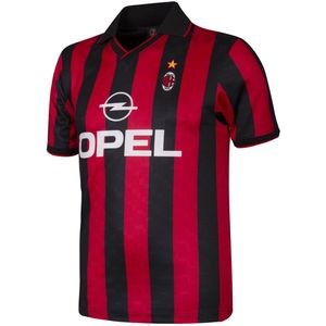 COPA - AC Milan 1996 - Retro Voetbalshirt - Zwart - Rood