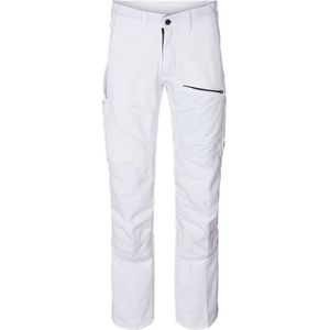 Kansas - Evolve Stretch-Hose - Wit - Werkbroek - CORDURA®-versterkt