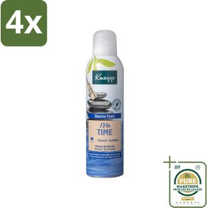 Kneipp - Douche schuim - Me‑Time - Patchouli & Sandelhout - 200 ml - Voordeelverpakking - 4 stuks - Patchouli - Sandelhout
