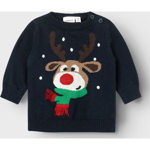Name It baby jongens trui RODEER Dark Sapphire